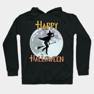 Happy Halloween - The Flying Witch Hoodie